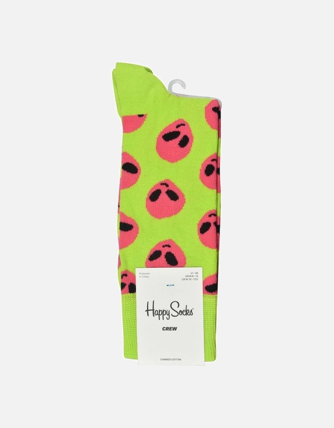 Alien Socks, Green/pink