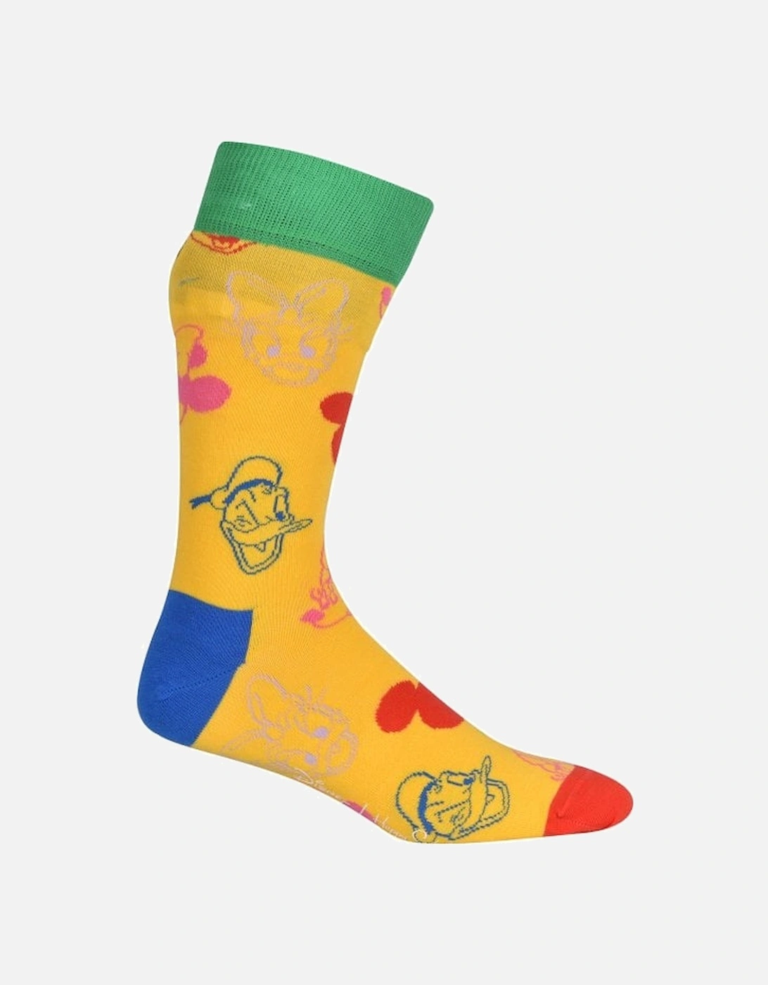 All Smiles Pluto Disney Socks, Yellow