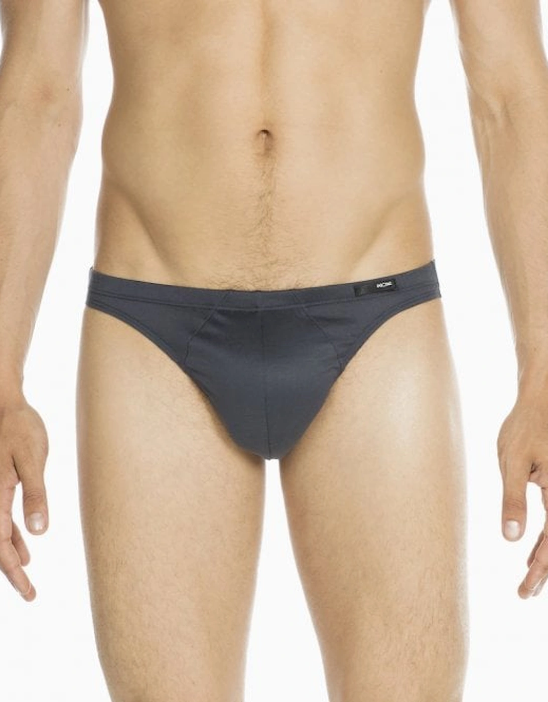 Premium Cotton Micro Brief, Grey