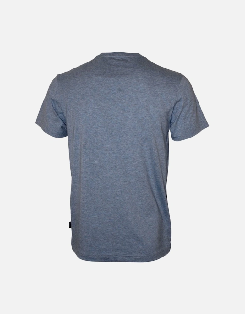 Jersey Cotton Crew-Neck T-Shirt, Blue