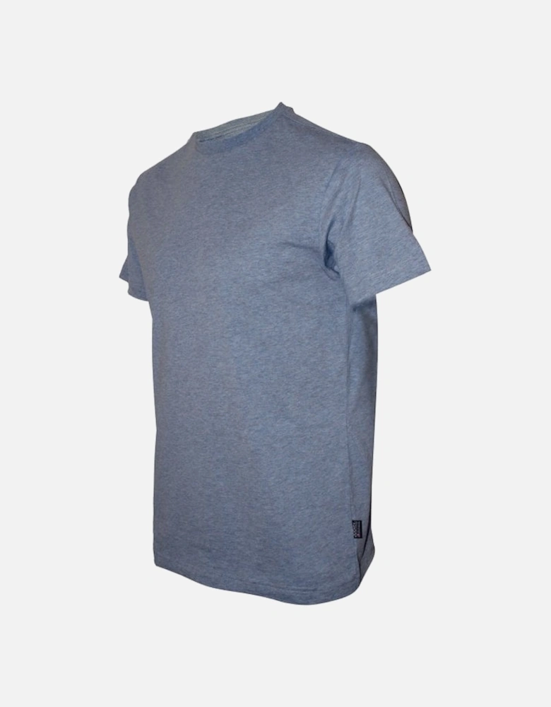 Jersey Cotton Crew-Neck T-Shirt, Blue