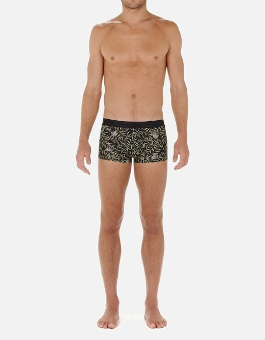 Ted Koalas In Trees Print Boxer Trunk, Black