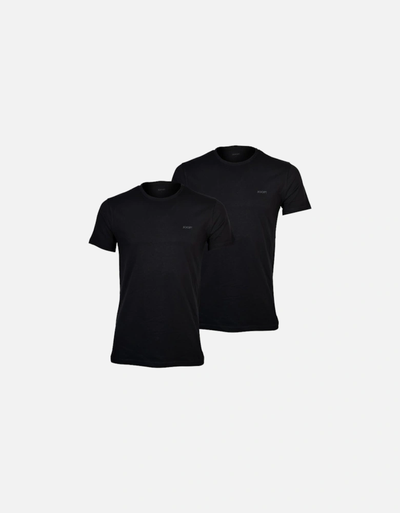 2-Pack Crew-Neck T-Shirts, Black