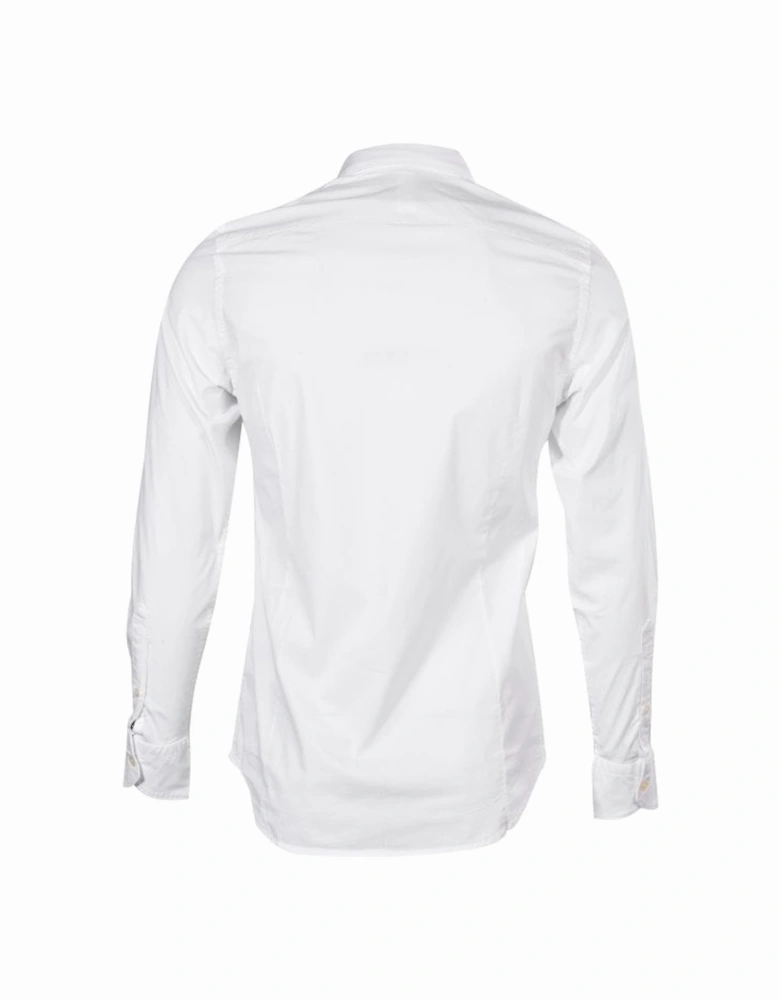 Classic Cotton Poplin Shirt, White