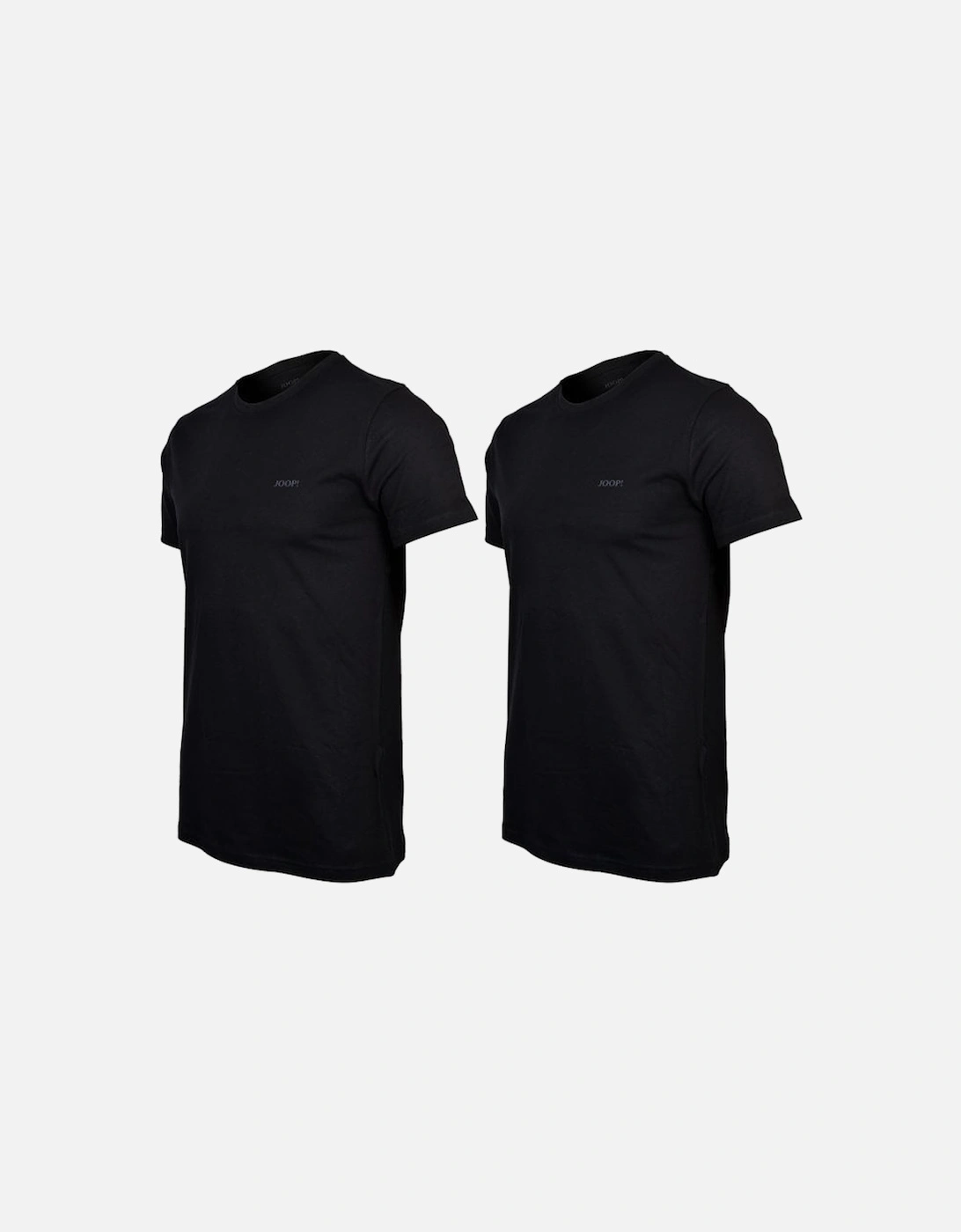 2-Pack Crew-Neck T-Shirts, Black