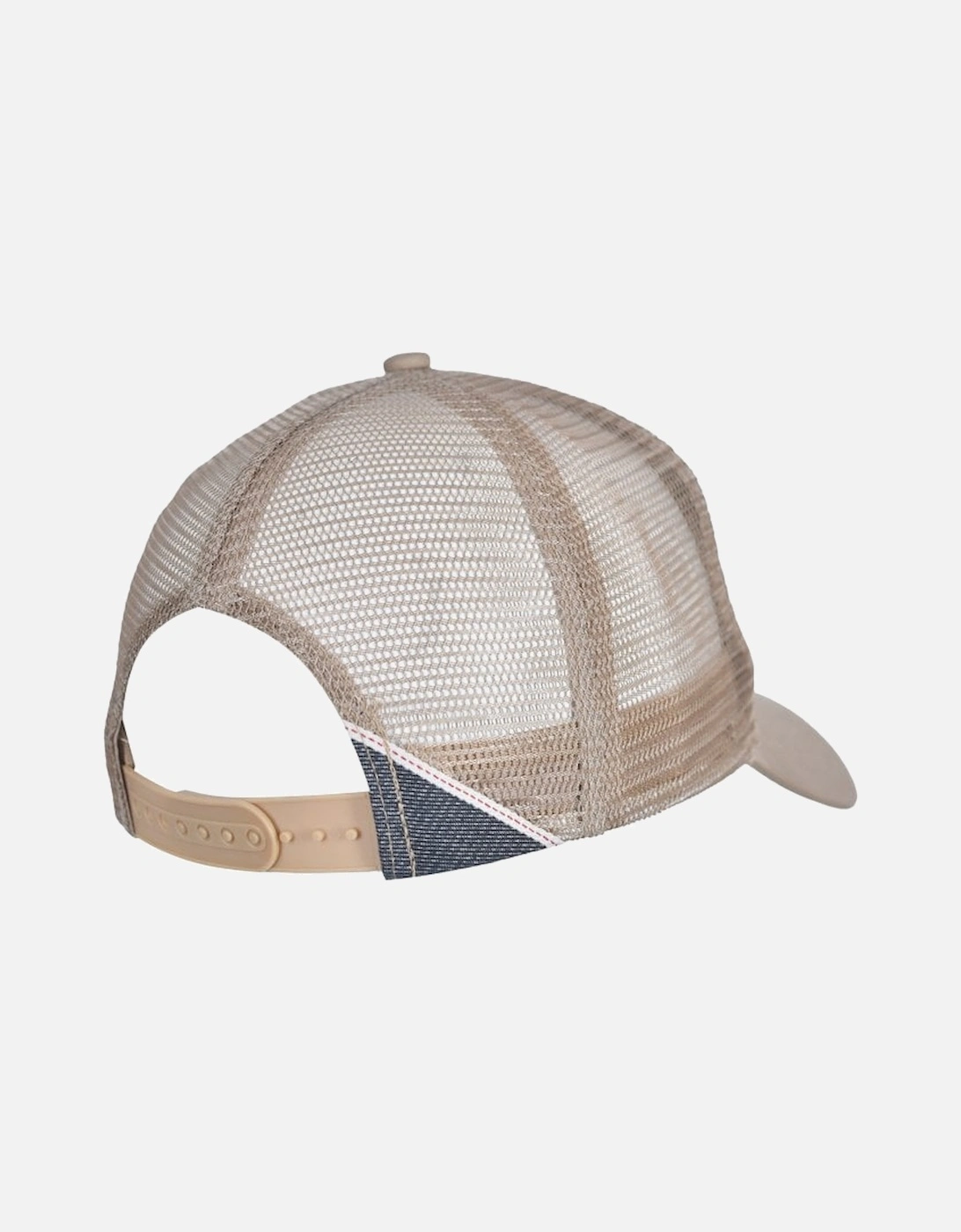 Archive Logo Twill & Mesh Baseball Cap, Dark Dove Brown