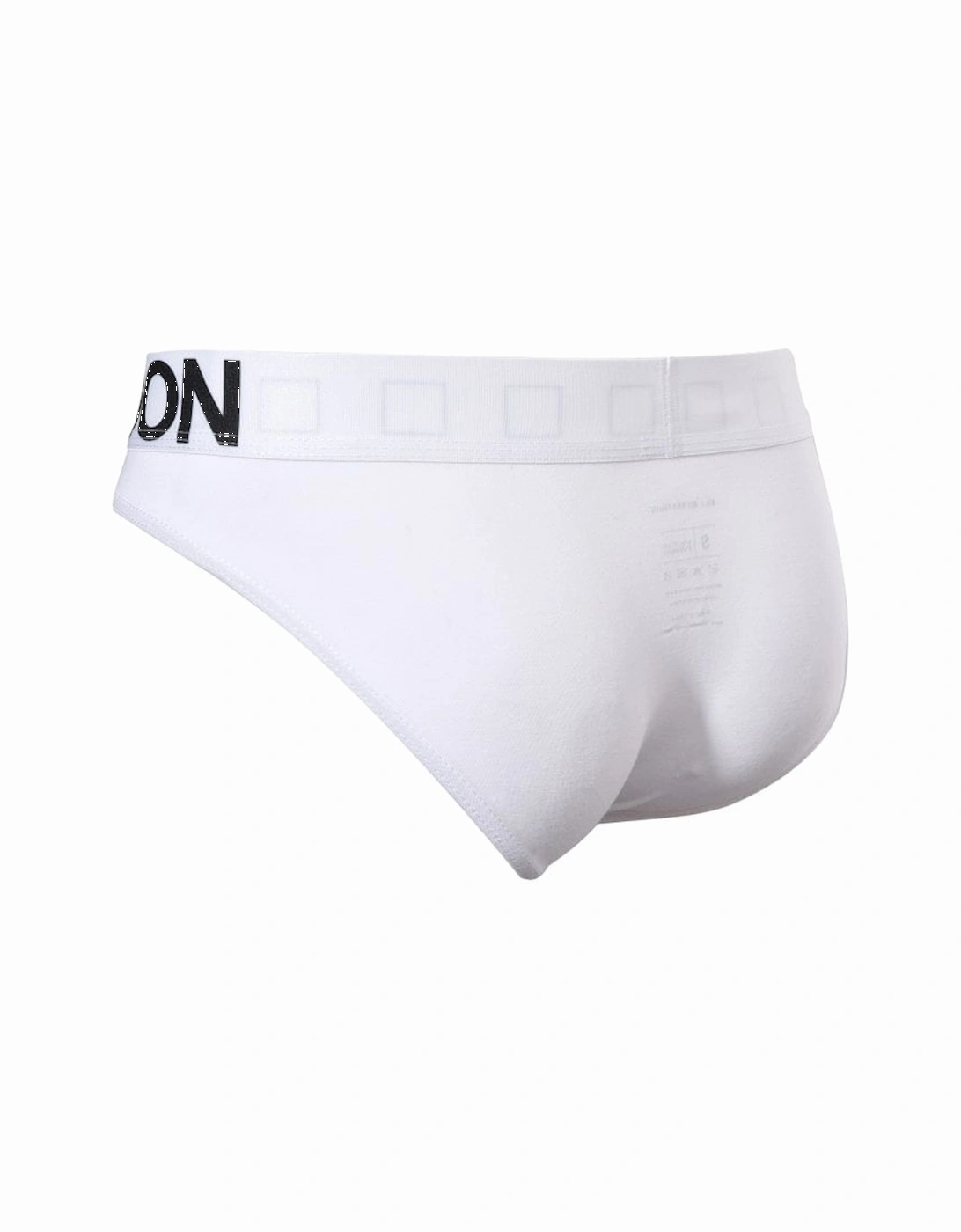 Jumbo Logo Brief, White