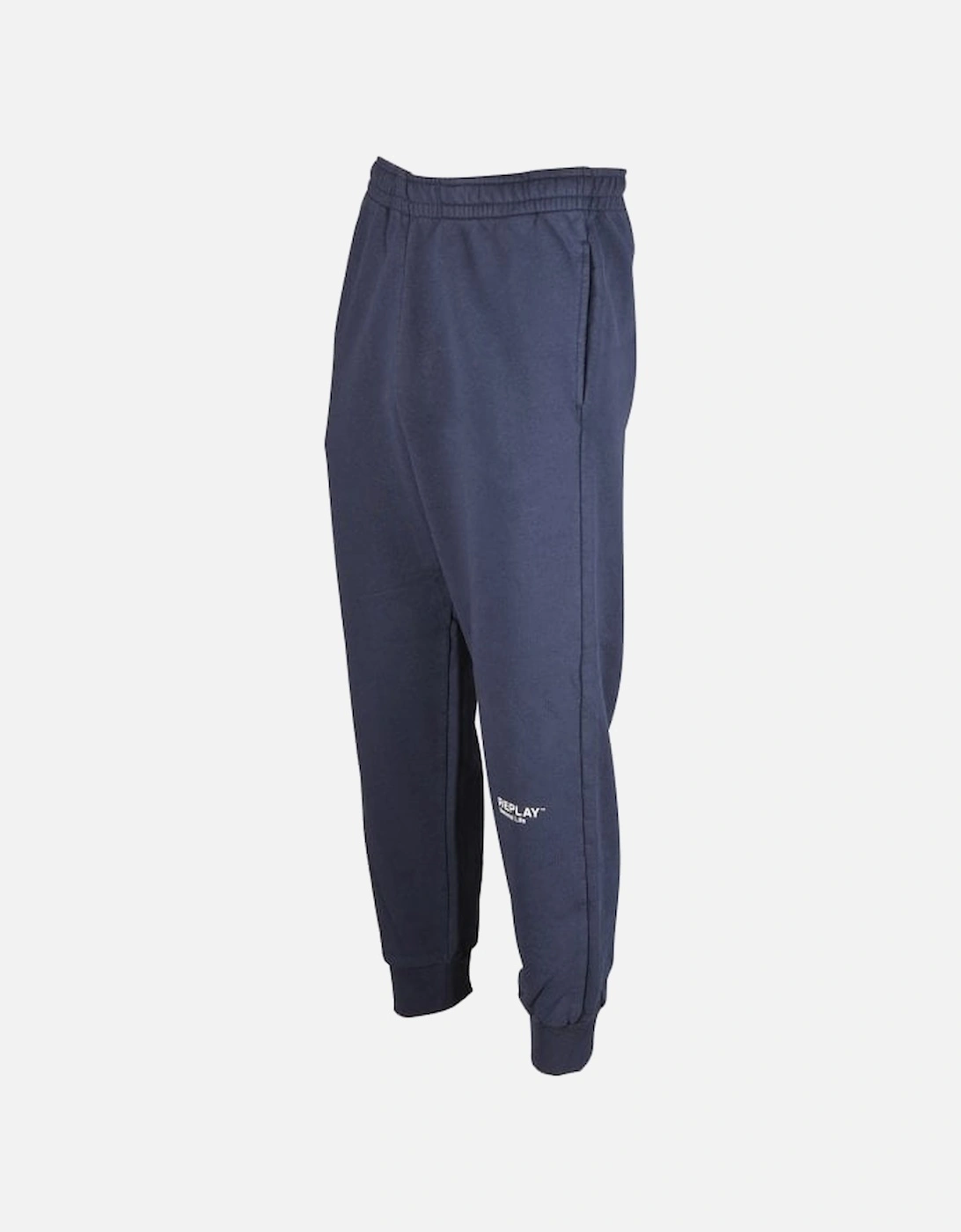 Second Life Print Jogging Bottoms, Navy