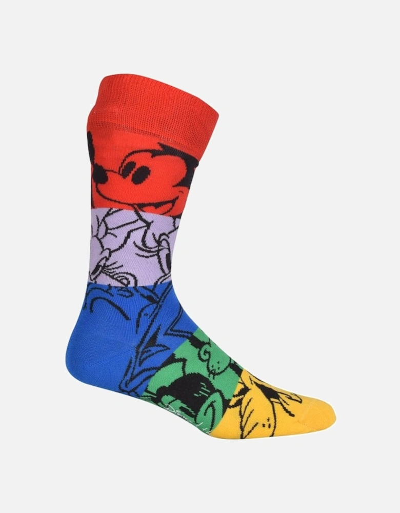 Colourful Friends Disney Socks, Multicolour