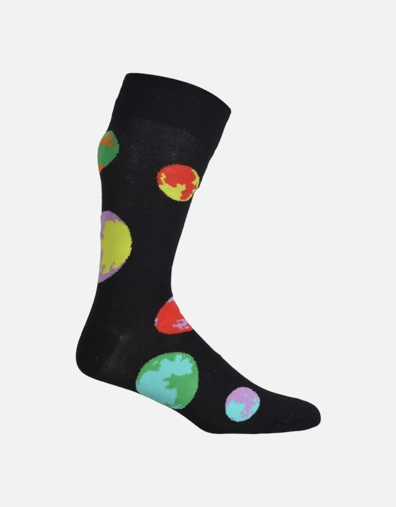 Moonshadow Socks, Black/multi