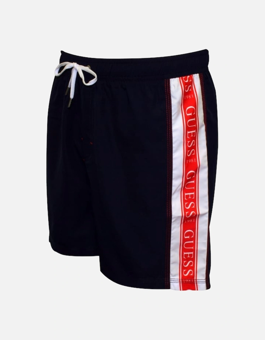 Side Logo Swim Shorts, Navy, 4 of 3