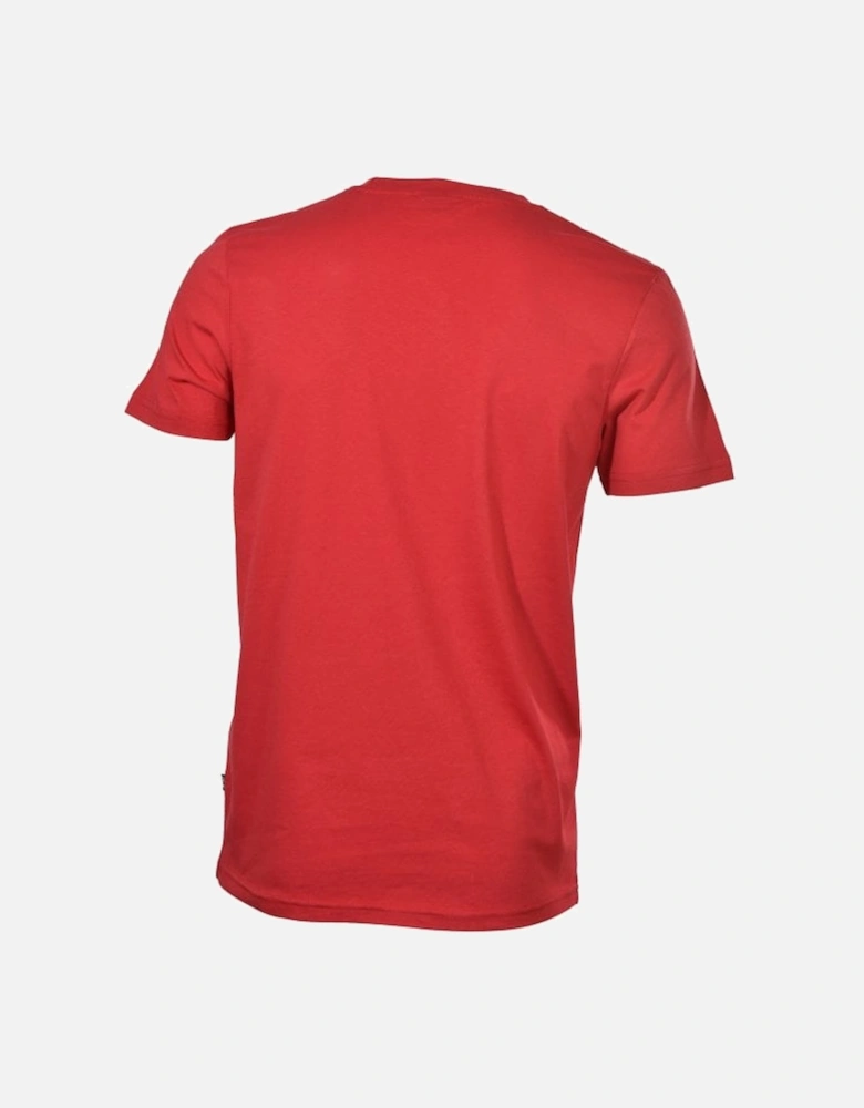 Jeans Logo Print T-Shirt, Red/white