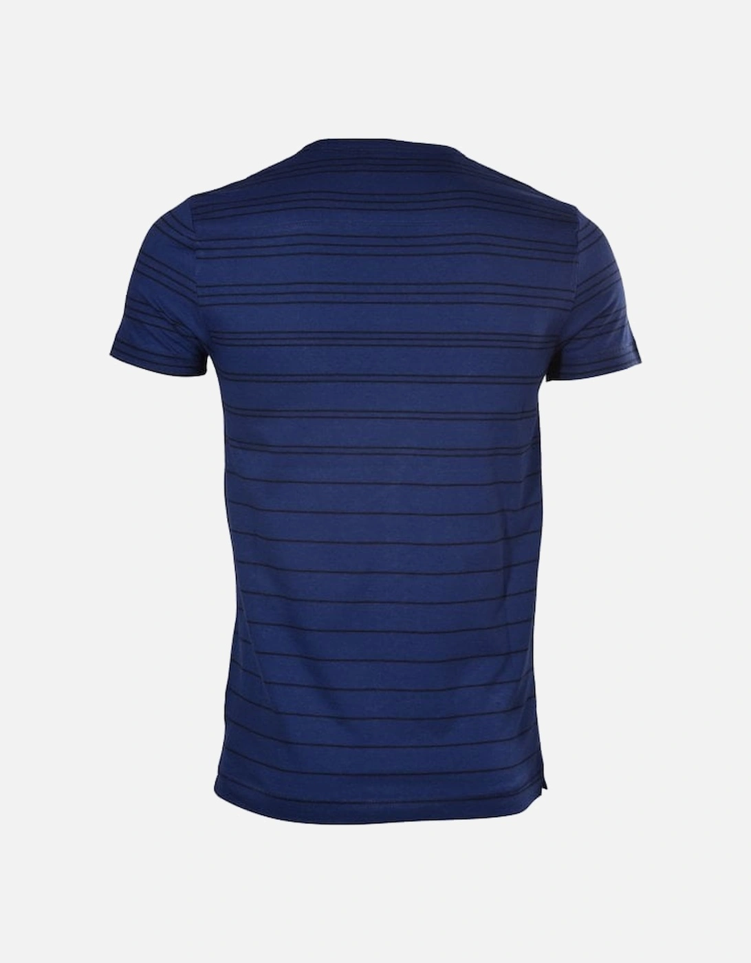 Tri-Stripe Chest Pocket T-Shirt, French Blue