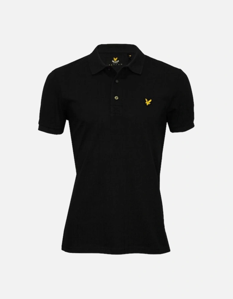 Classic Pique Polo Shirt, True Black