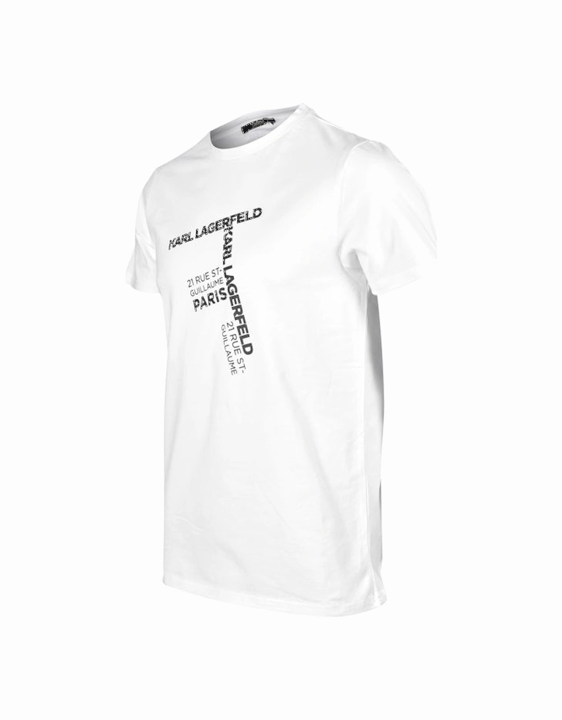 Rue St. Guillaume Crew-Neck T-Shirt, White