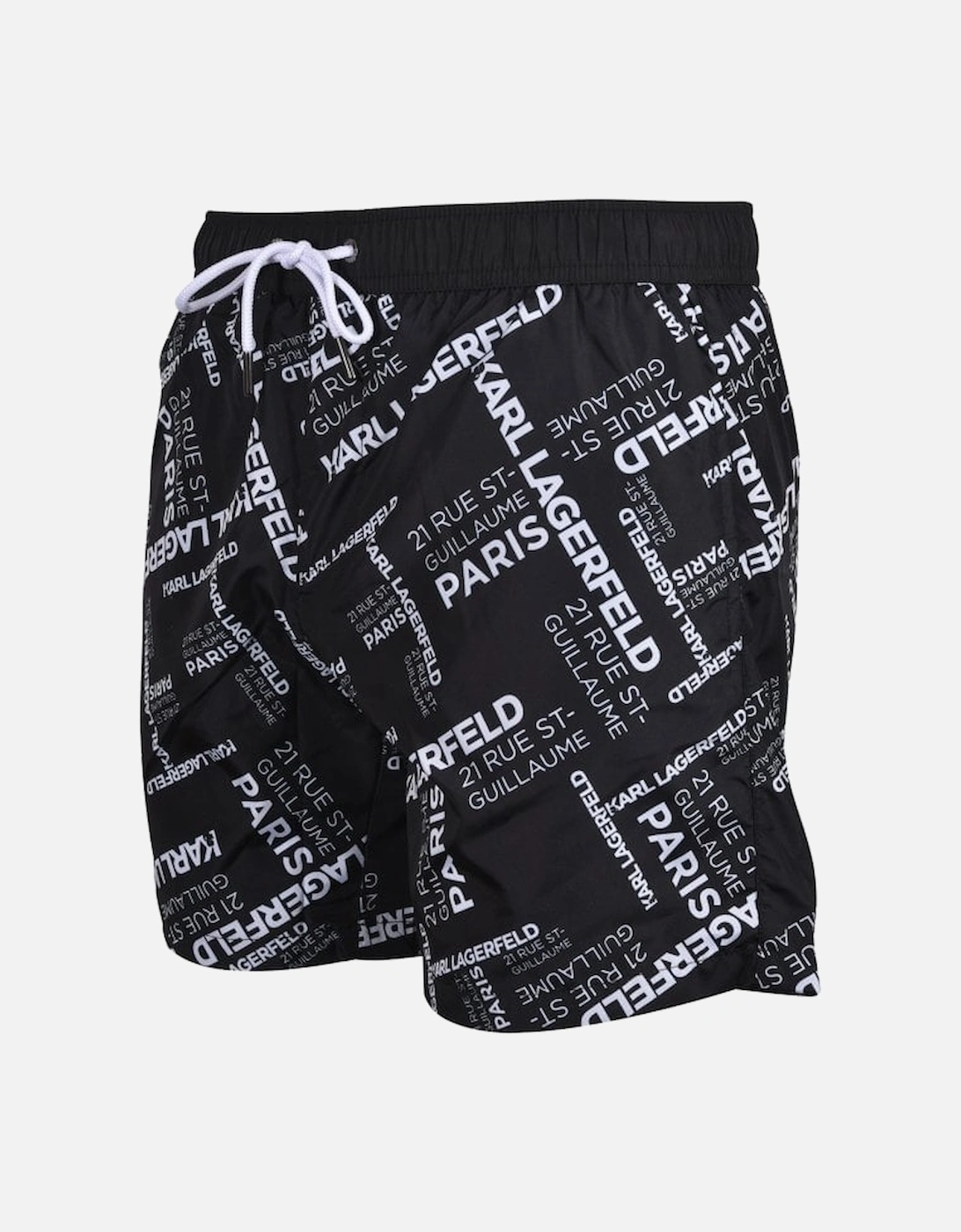 Rue St. Guillaume Swim Shorts, Black