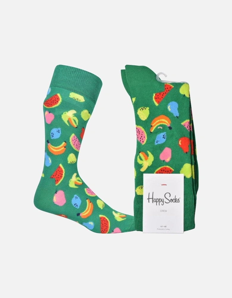 Fruit Socks, Green