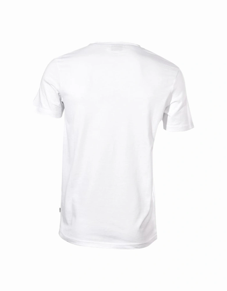 Jeans Logo Print T-Shirt, White/black