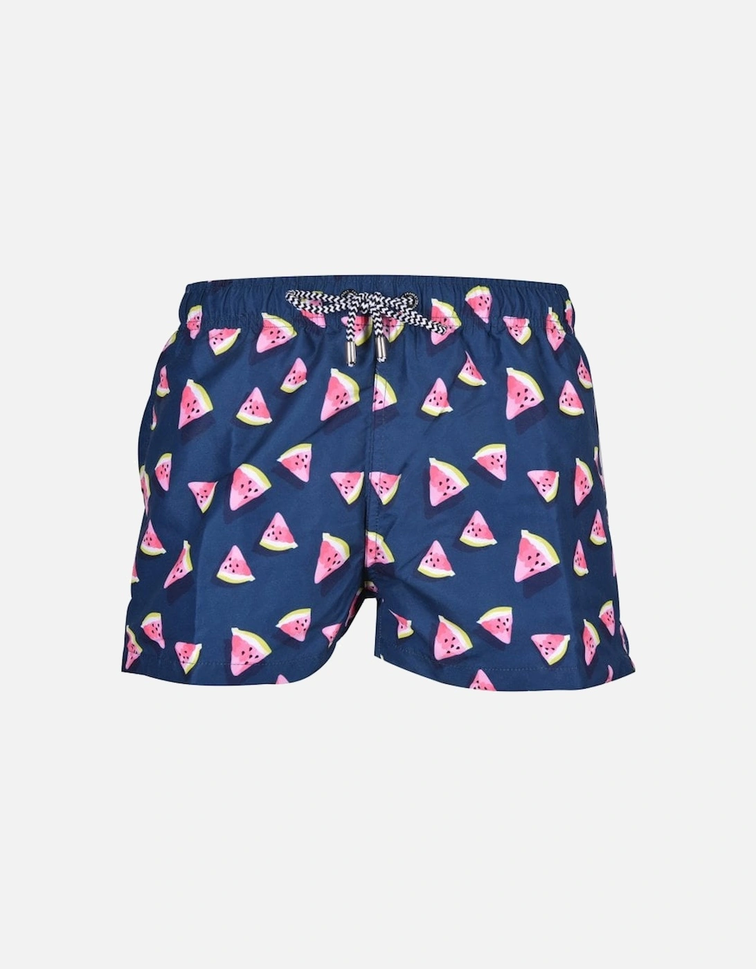 Watermelon Swim Shorts, Navy, 5 of 4