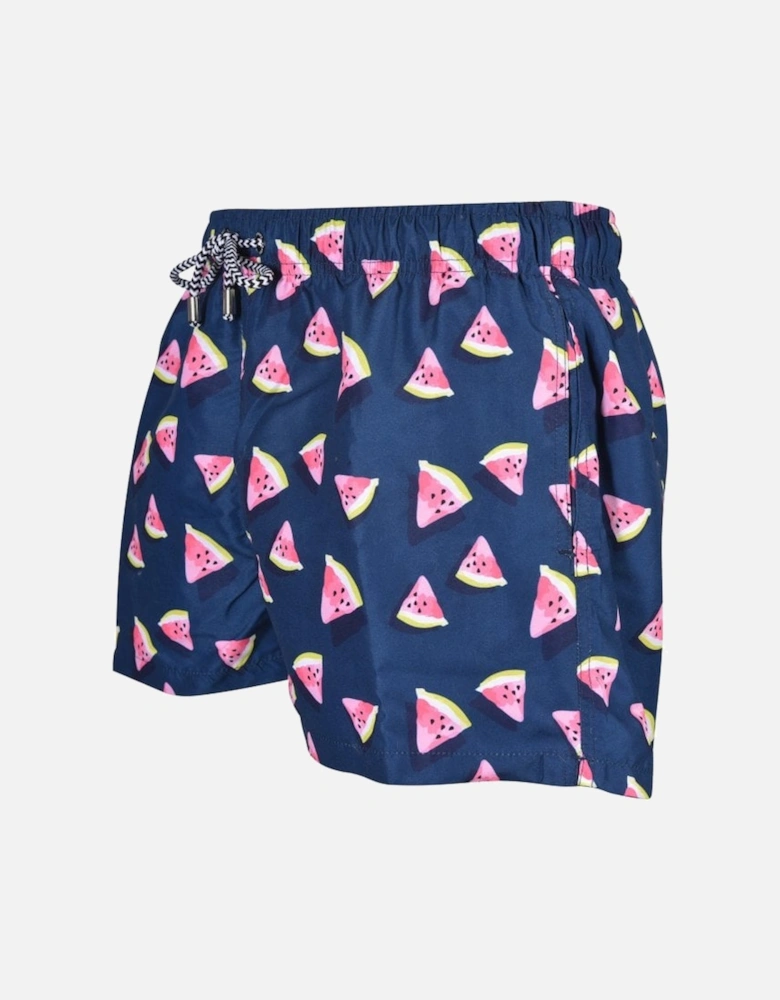 Watermelon Swim Shorts, Navy