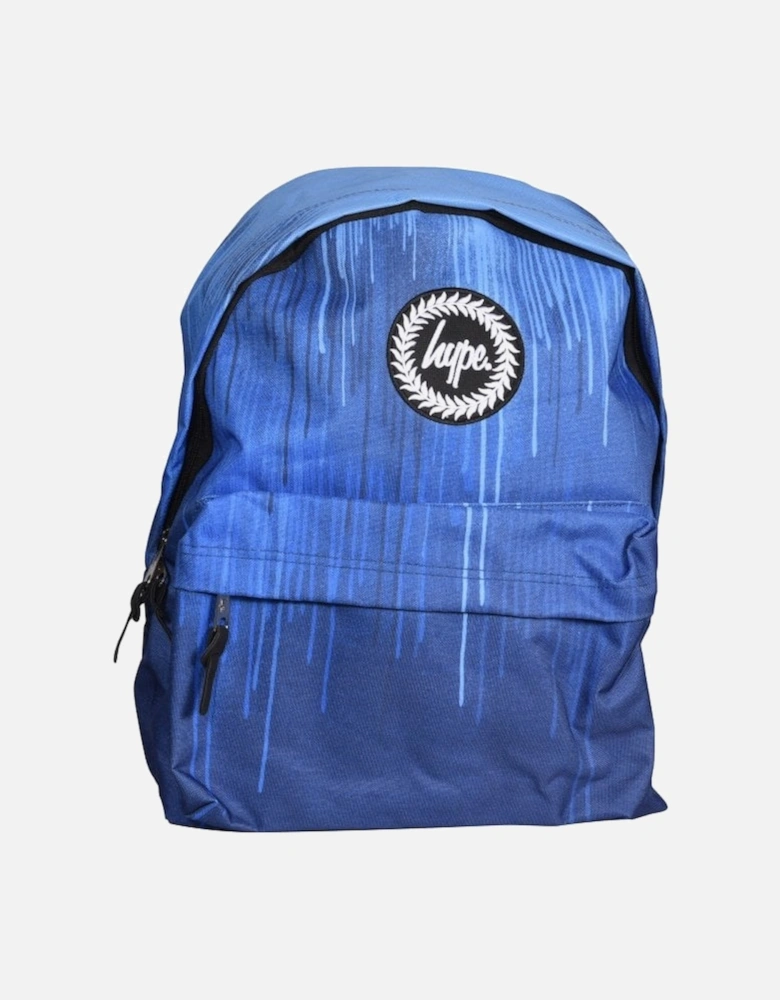 Paint Drips Backpack, Blue