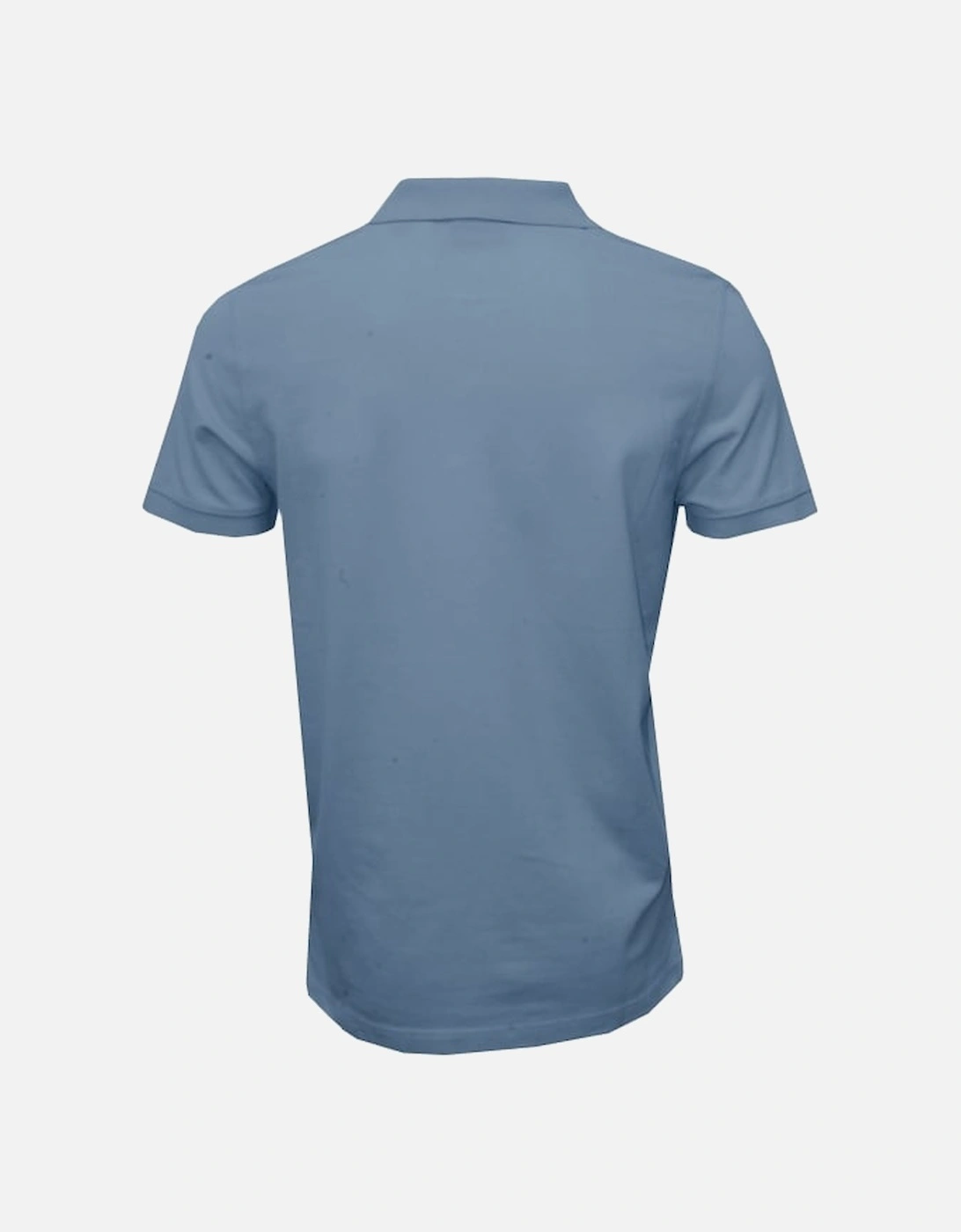 Solid Pique Polo Shirt, Capri Blue