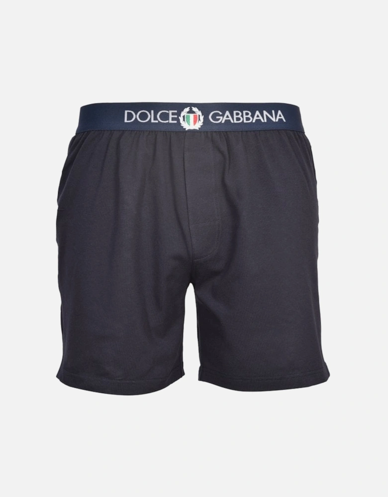 Sport Crest Lounge Shorts, Navy