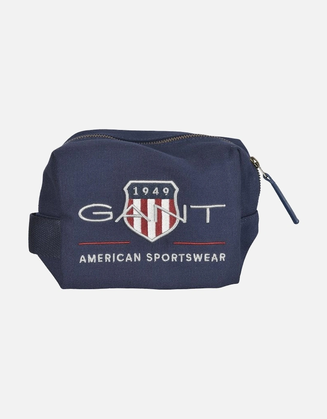 Shield Logo Wash Bag, Navy, 5 of 4