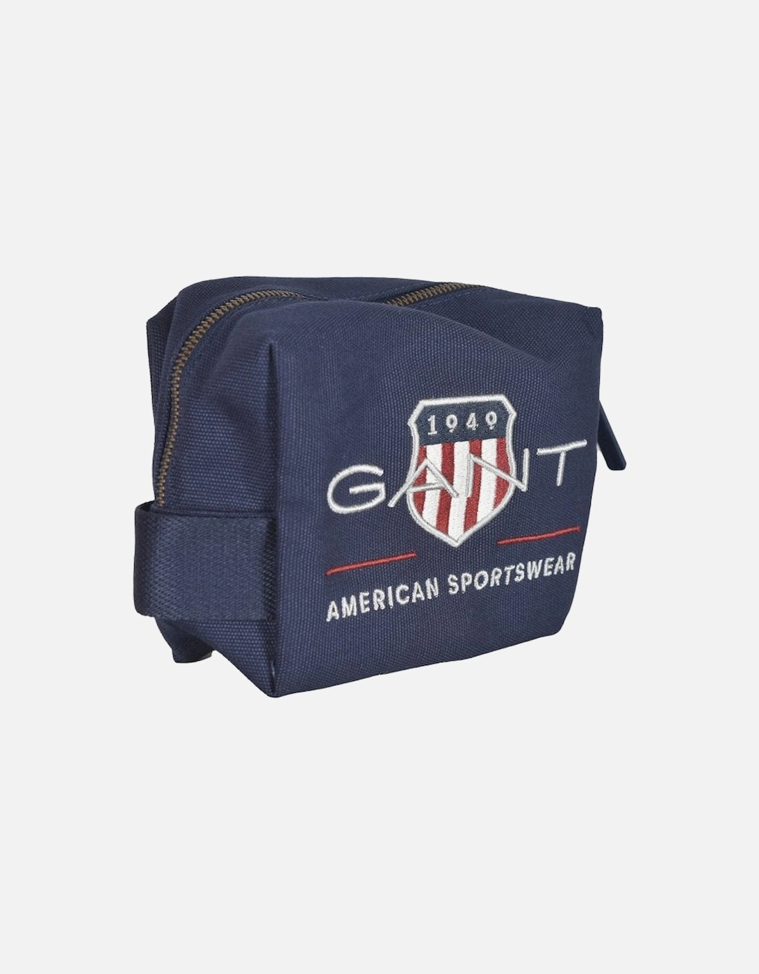 Shield Logo Wash Bag, Navy