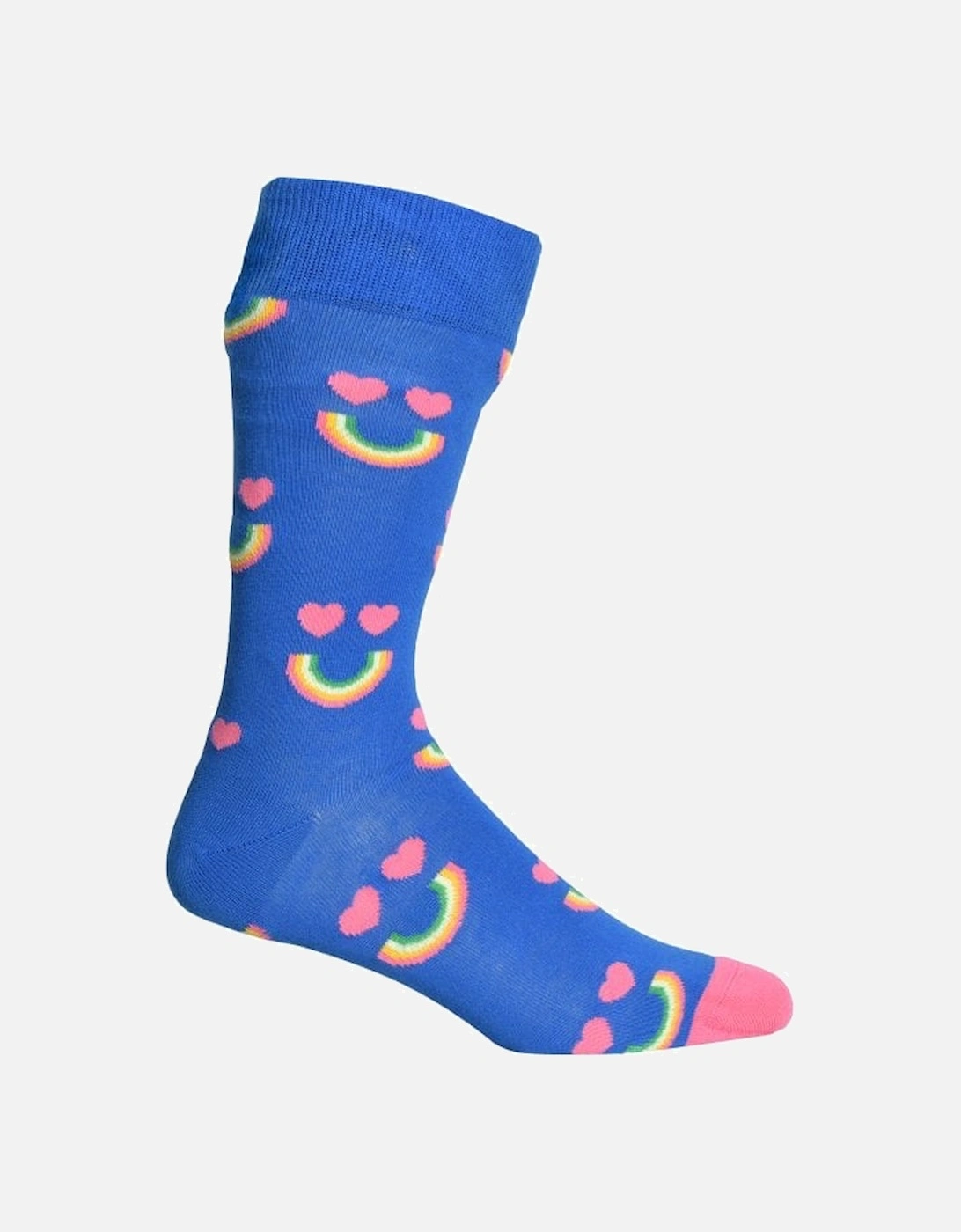 Happy Rainbow Socks, Blue