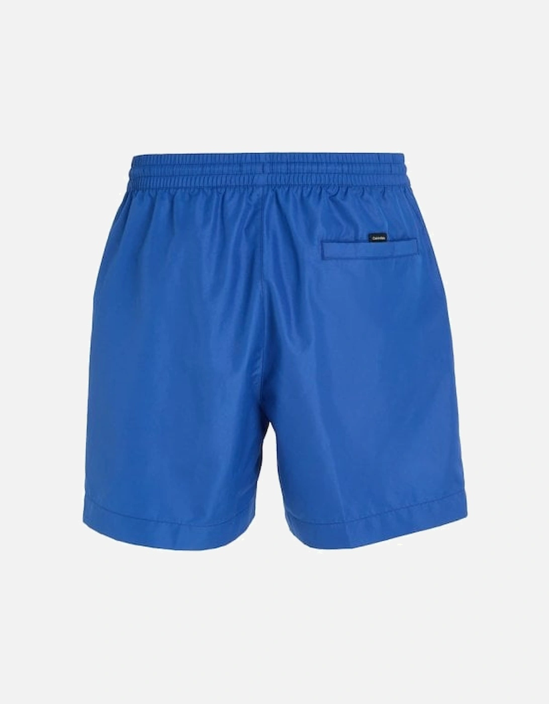 Logo Tape Swim Shorts, Mid Azure Blue