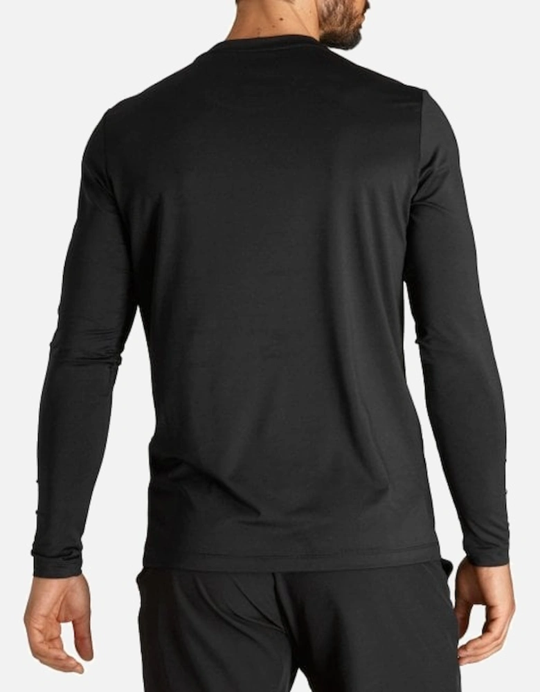 BORG Long-Sleeve Training Top, Black