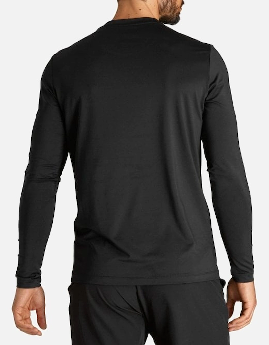 BORG Long-Sleeve Training Top, Black