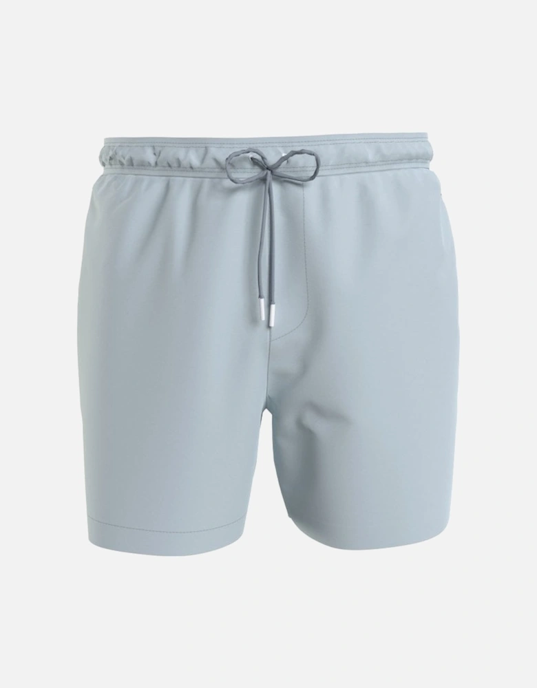 Logo Tape Swim Shorts, Ice Storm Blue