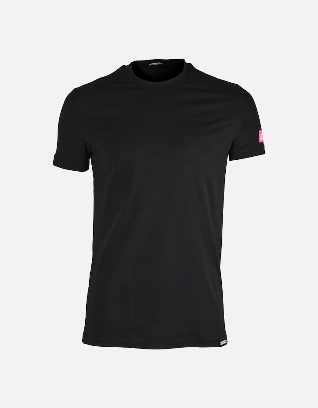 ICON Sleeve T-Shirt, Black/fuxia, 5 of 4
