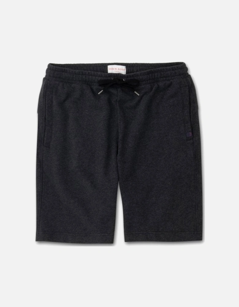 Devon Luxe Track Shorts, Charcoal