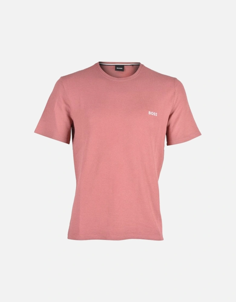 Waffle Jersey T-Shirt, Open Pink