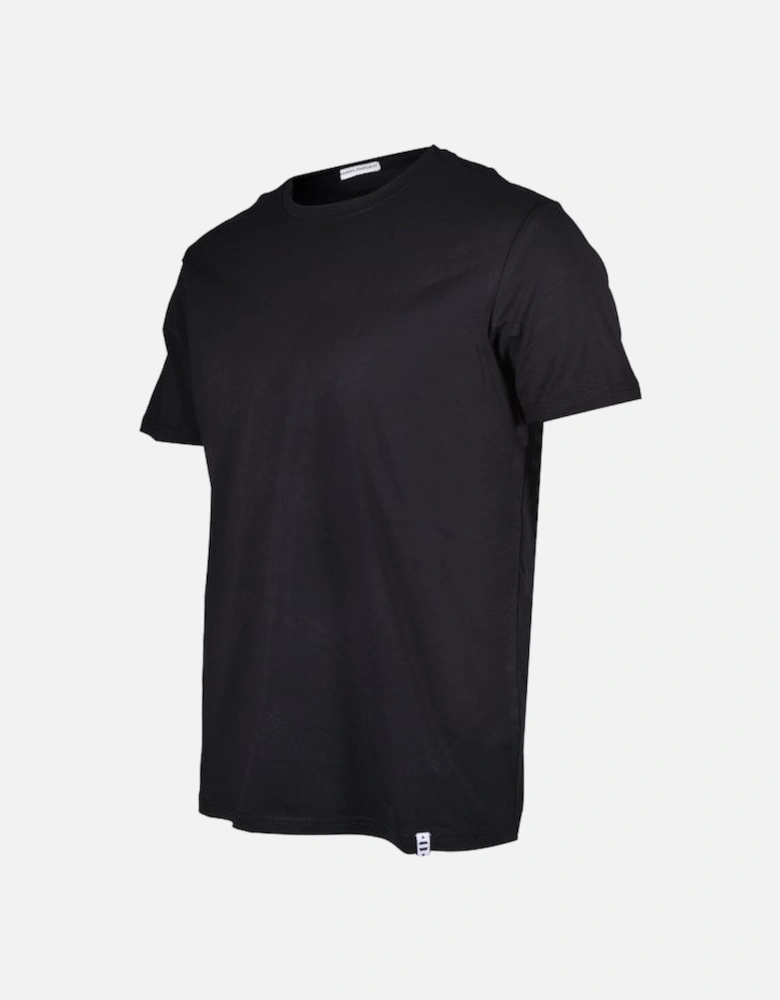 Organic Cotton Crew-Neck T-Shirt, Black