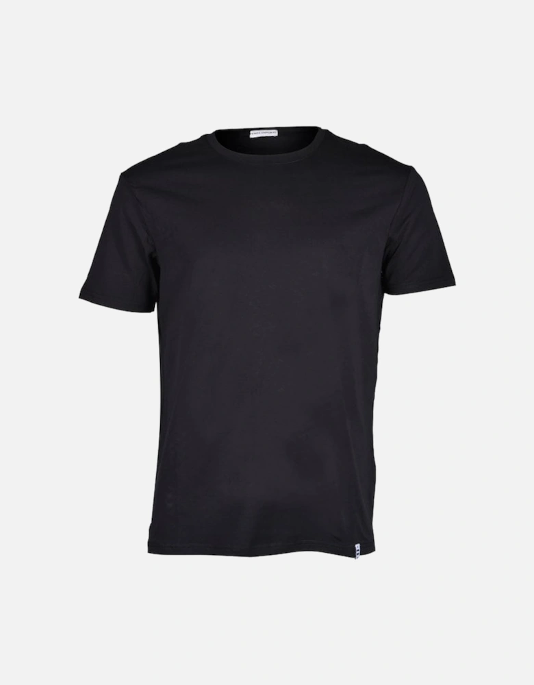 Organic Cotton Crew-Neck T-Shirt, Black