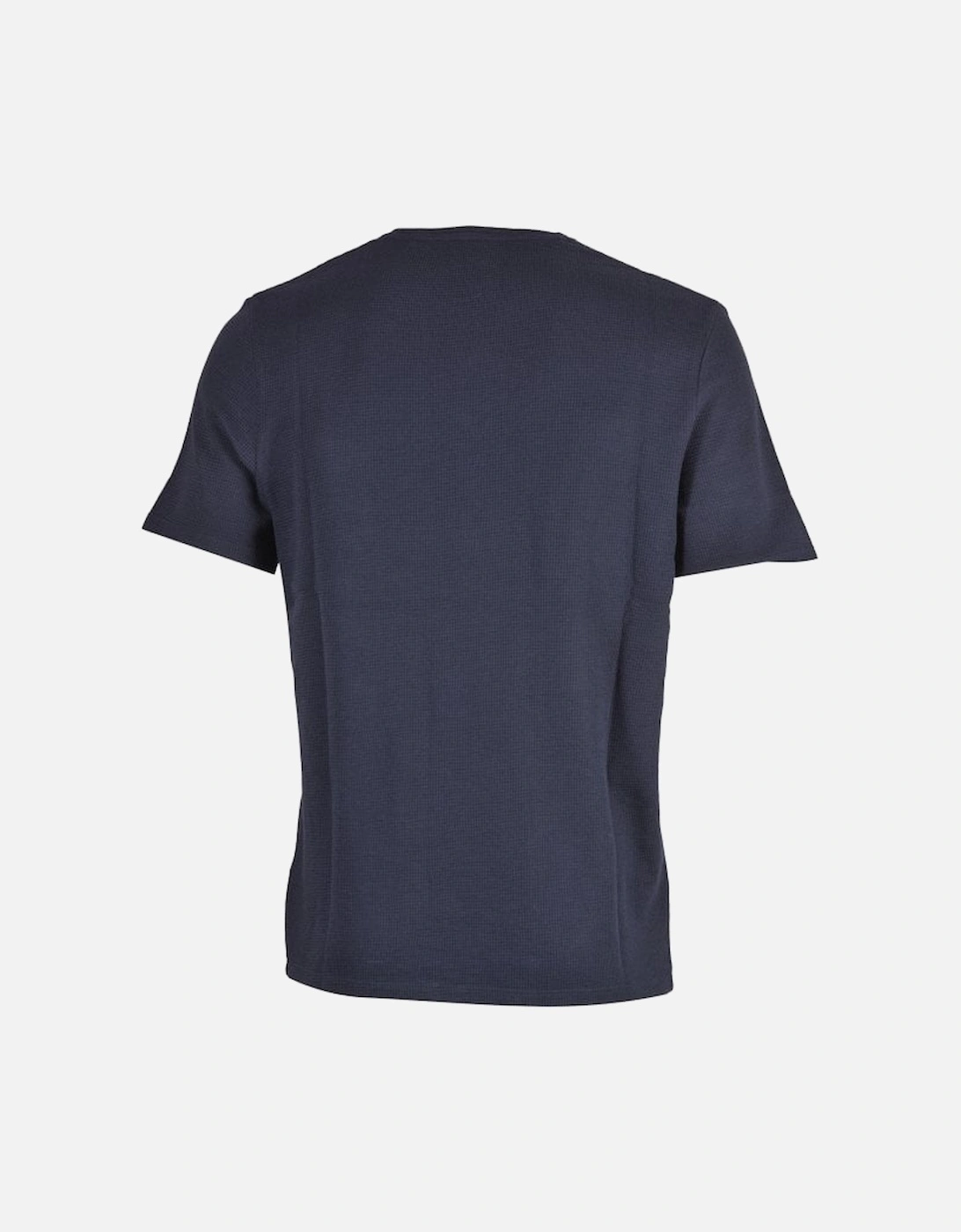 Waffle Jersey T-Shirt, Navy