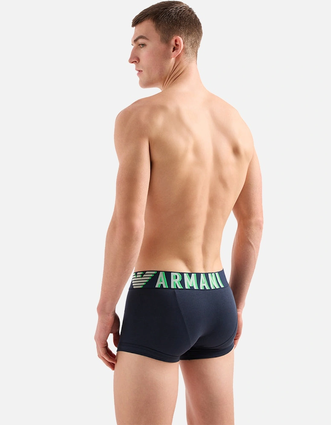 Mega Logo Boxer Trunk, Navy