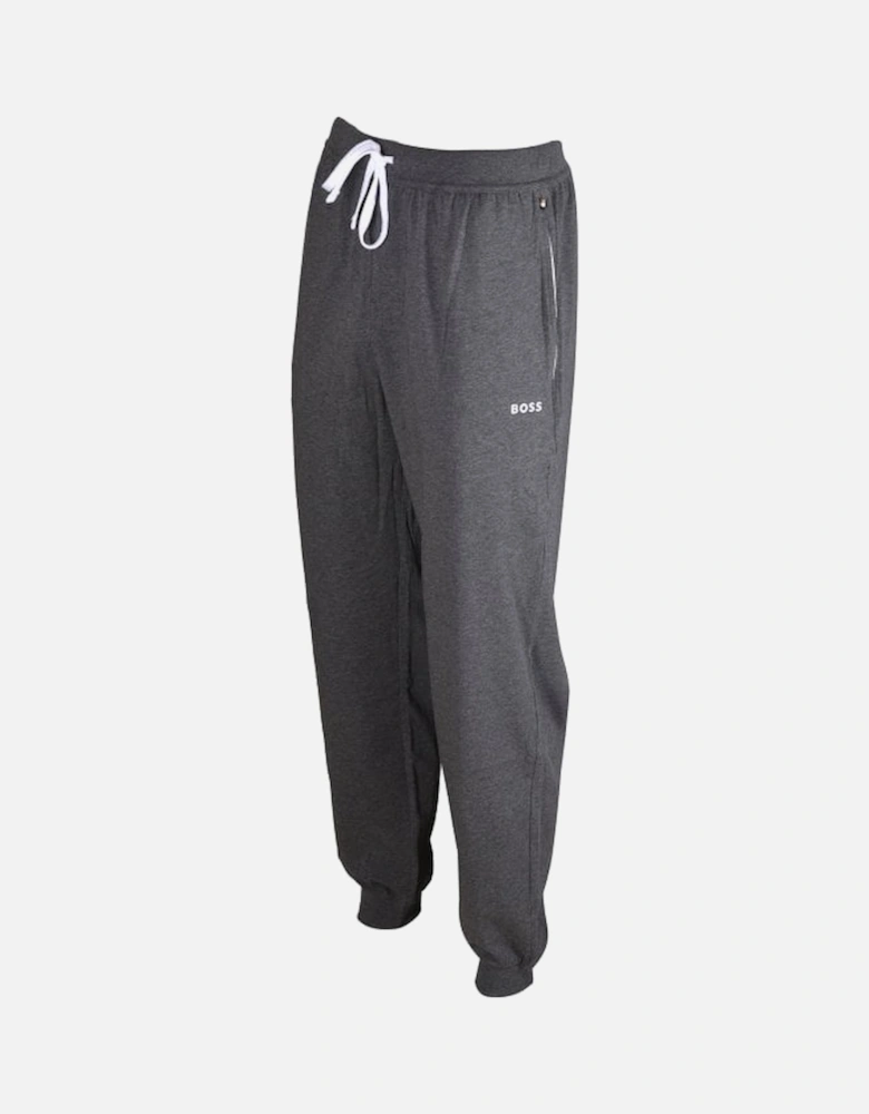 Mix & Match Loungewear Jogging Bottoms, Charcoal/white