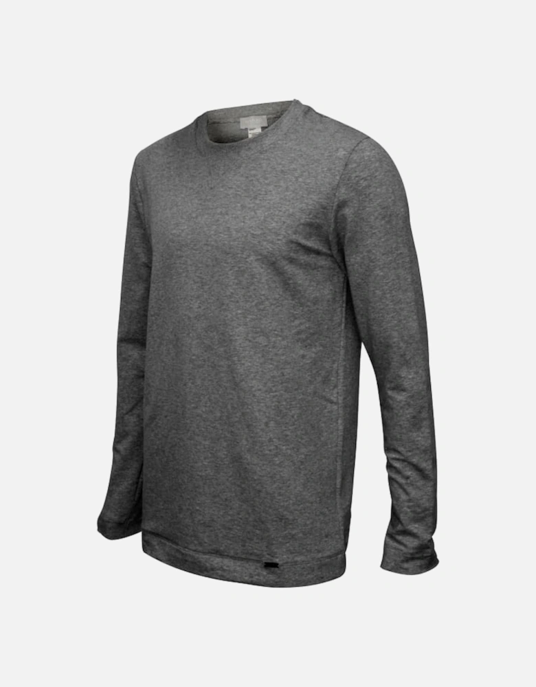 Living Luxe French Terry Sweatshirt, Grey Melange