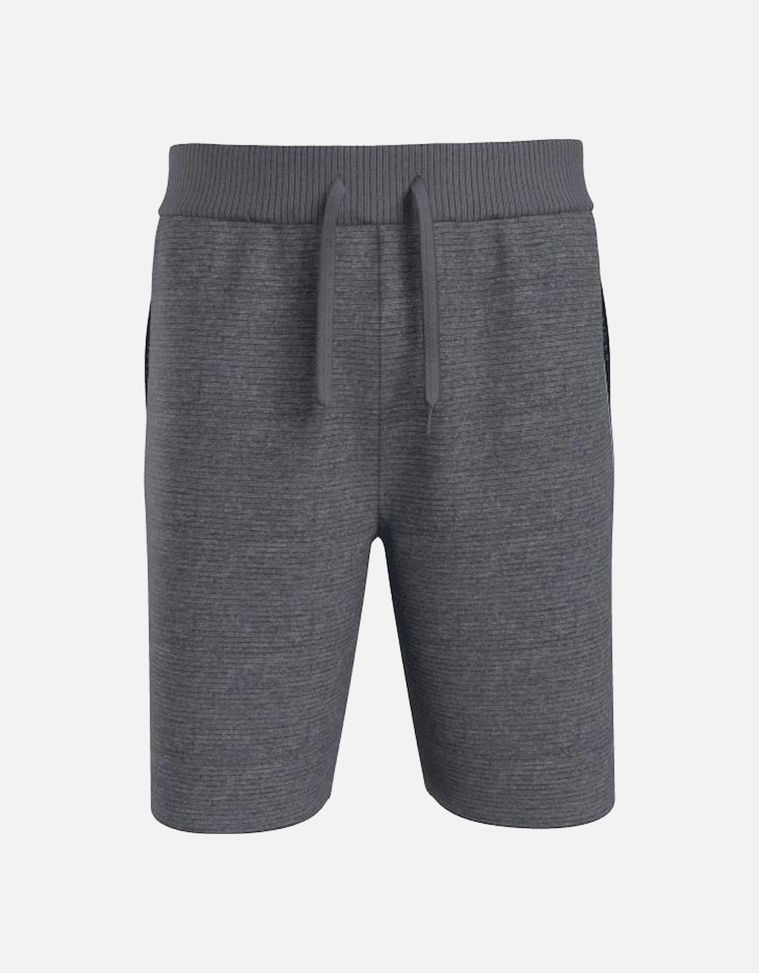 Soft Ribbed Tracksuit Shorts, Dark Grey Heather, 6 of 5