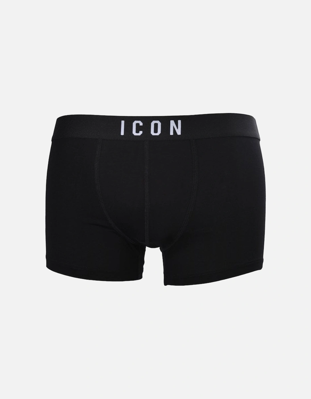 ICON Logo Boxer Trunk, Black, 5 of 4