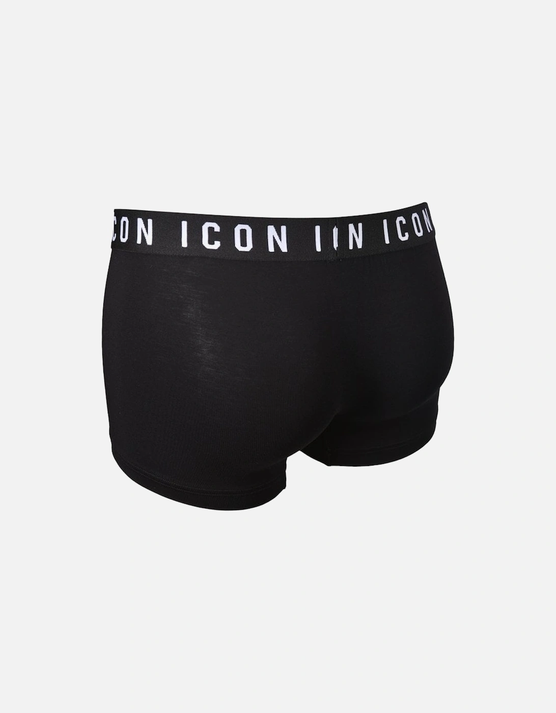 ICON Logo Boxer Trunk, Black