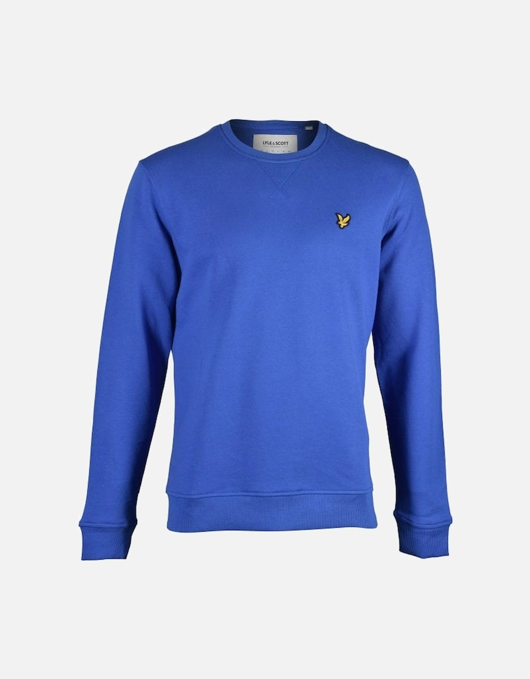 Cotton Jersey Sweatshirt, Electric Blue, 4 of 3
