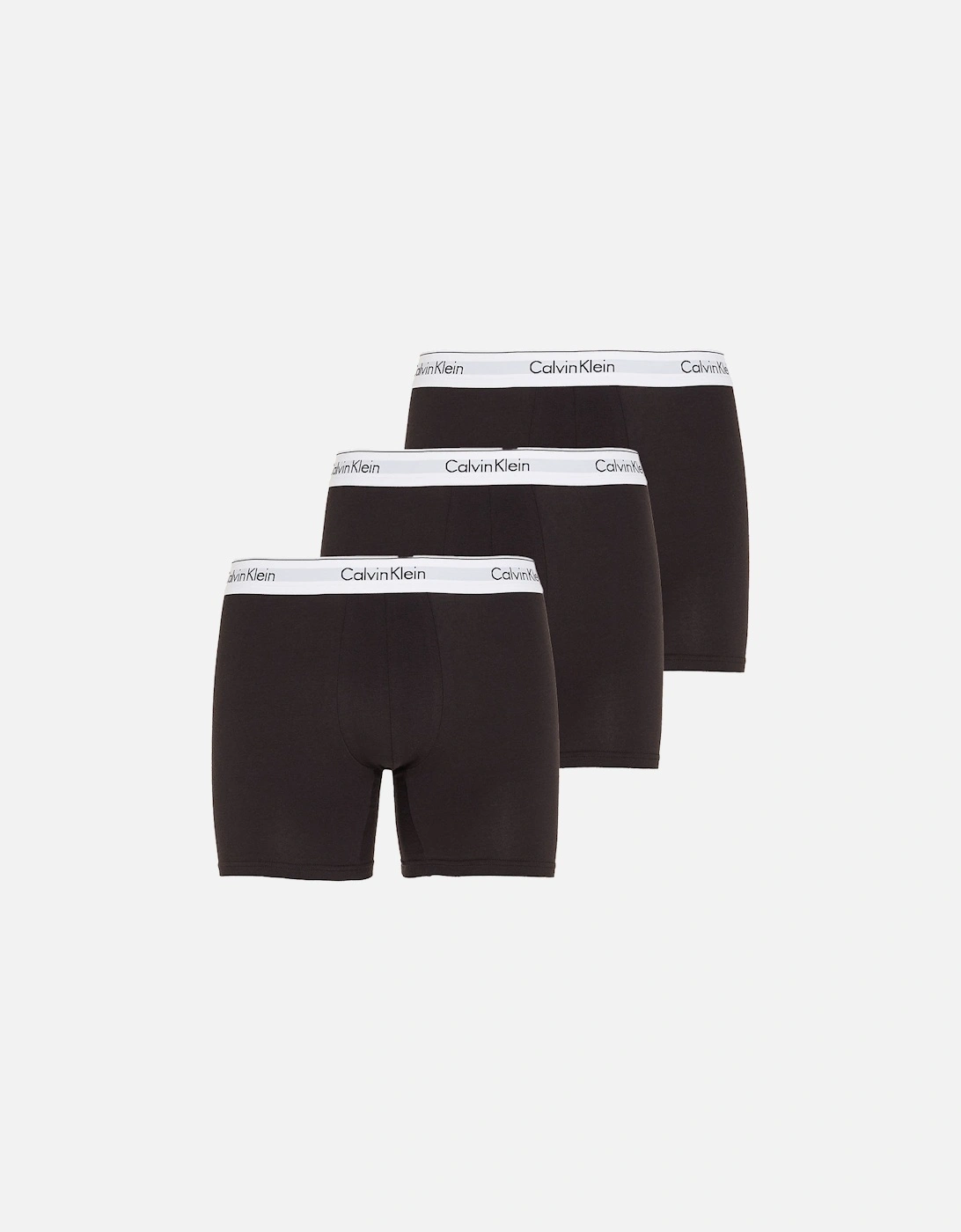 3-Pack Modern Cotton Boxer Briefs, Black, 8 of 7