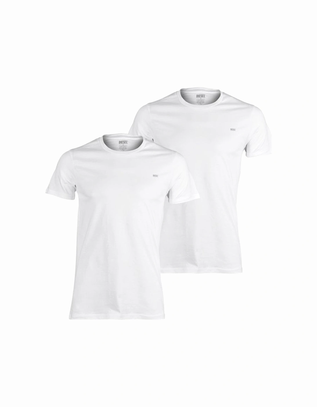 2-Pack Iconic Logo Crew-Neck T-Shirts, White, 6 of 5