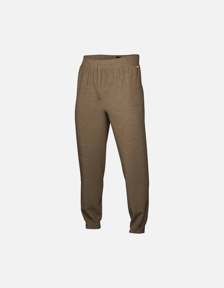 Premium Jogging Bottoms, Medium Beige Melange